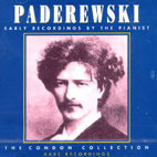 [미개봉] Ignace Jan Paderewsk / Early Recordings By The Pianist (미개봉)