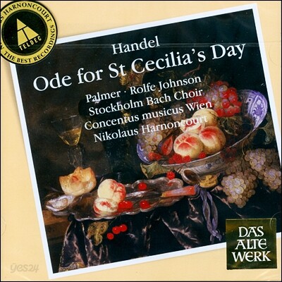Nikolaus Harnoncourt 헨델: 성 세실리아 찬가 - 니콜라우스 아르농쿠르 (Handel: Ode for St Cecilia's Day, HWV76)