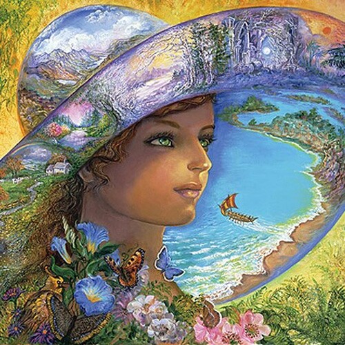 1500조각 직소퍼즐▶ 변치않는 모자의 세상 (PR4527)