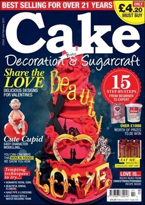 CAKE DECORATION & SUGARCRAFT (월간) : 2017년 02월