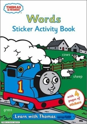 Thomas & Friends Words : Sticker Activity Book