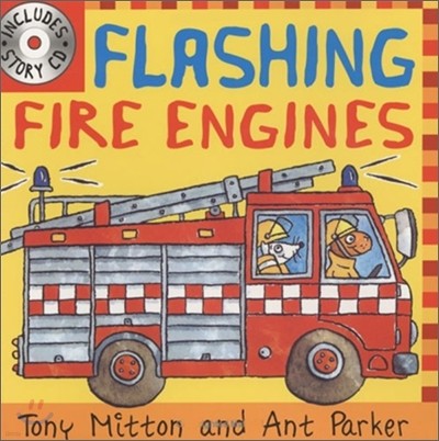 Amazing Machines #09 : Flashing Fire Engines (Book + CD)