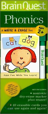 Brain Quest Write and Erase Deck : Phonics