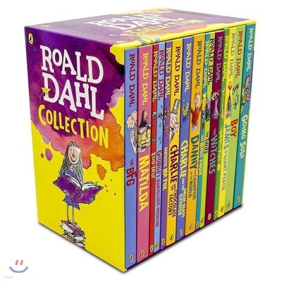 로알드달 베스트 15종 박스 세트 (영국판) : Roald Dahl Collection Gift Set (개정판)