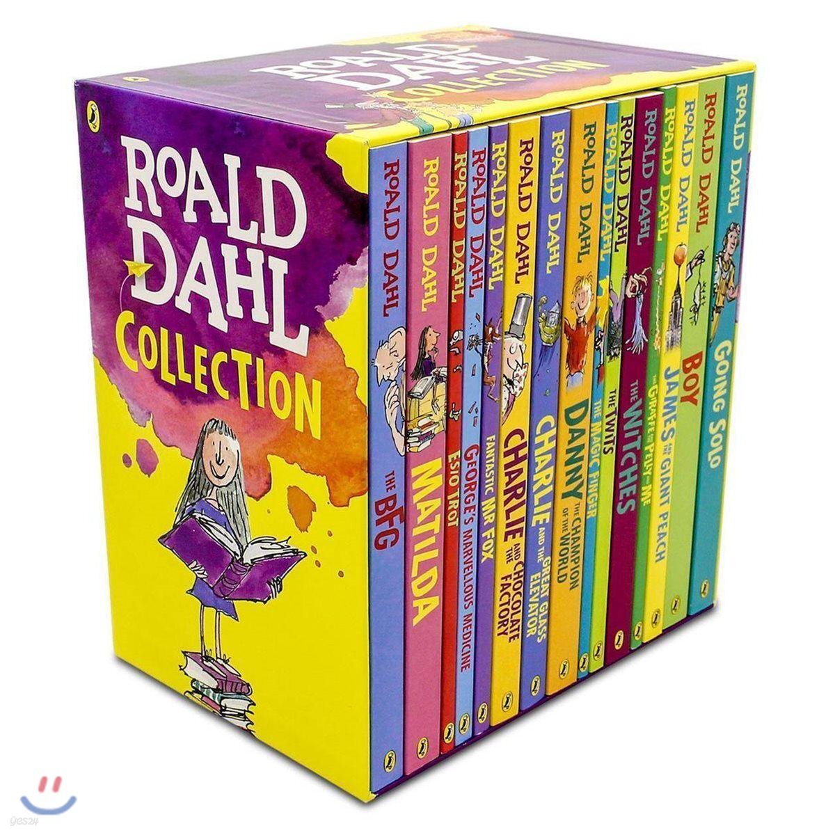 로알드달 베스트 15종 박스 세트 (영국판) : Roald Dahl Collection Gift Set (개정판)