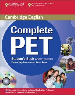 Complete Pet Student's Book Without Answers + Cd-rom