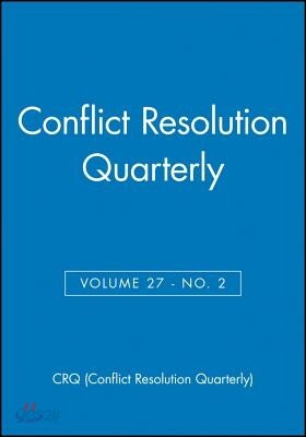 Conflict Resolution Quarterly, Number 2