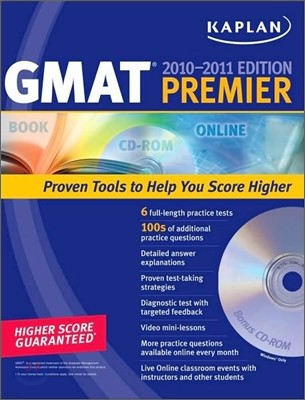 Kaplan GMAT 2010-2011 Premier with CD-ROM