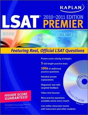 Kaplan LSAT 2010-2011 Premier with CD-ROM