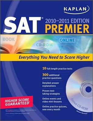Kaplan SAT 2010-2011 Premier with CD-ROM