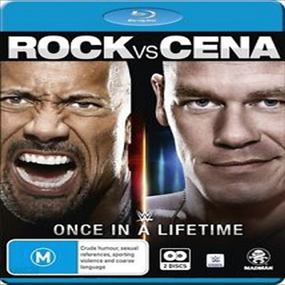 Wwe: Rock Vs. John Cena: Once In A Lifetime (WWE 락 앤 존 시나)(한글무자막)(Blu ...