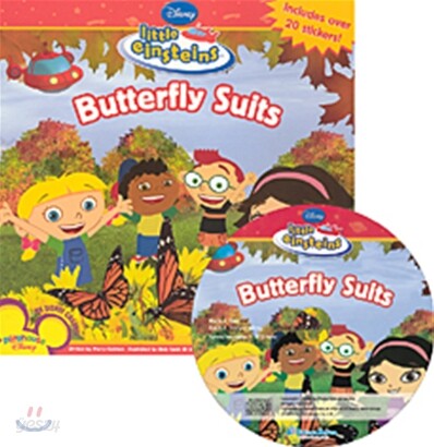 Disney Little Einsteins Early Reader Butterfly Suits (Book + CD)