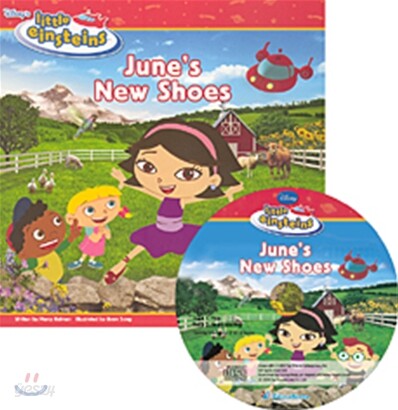 Disney Little Einsteins Early Reader June's New Shoes (Book + CD)