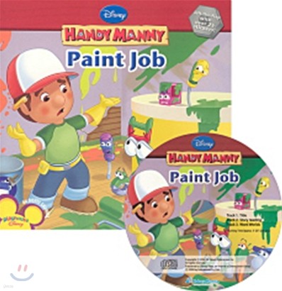 Disney Handy Manny Early Reader Paint Job (Book + CD)