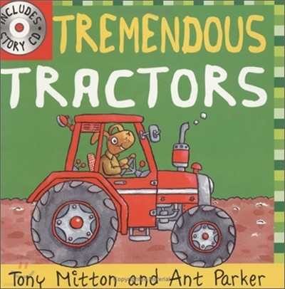 Amazing Machines #10 : Tremendous Tractors (Book + CD)