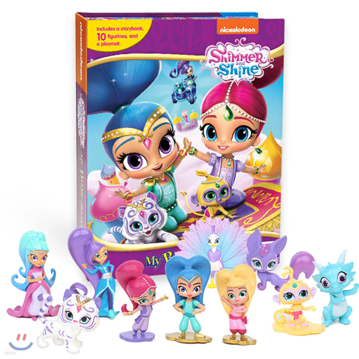 Nick Shimmer &amp; Shine My Busy Book 닉 쉬머 앤 샤인 비지북