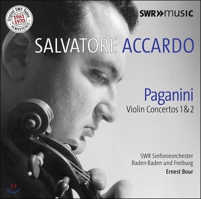 Salvatore Accardo 파가니니: 바이올린 협주곡 1번, 2번 '라 캄파넬라', 카프리스 (Paganini: Violin Concertos Op.6, Op.7 'La Campanella', Caprice Op.1 No.24) 살바토레 아카르도
