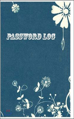 Password Log: Internet password organizer: 5x8with 124 pages password book, password keeper and journal organizer