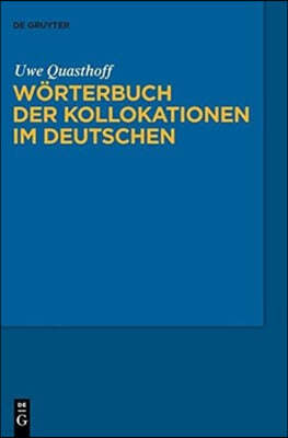 Worterbuch Der Kollokationen Im Deutschen