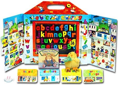 Toy Set (fun with letter/time to play/lettle chick)