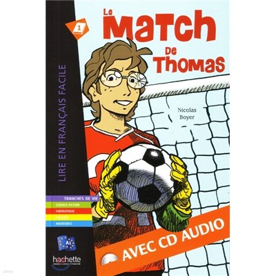 Le match de Thomas - Livre & downloadable audio