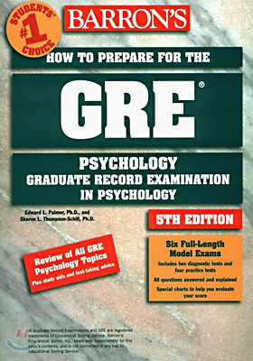 Barron's How to Prepare for the Gre Psychology