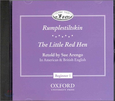 Classic Tales: Beginner 1little Red Hen/Rumplestiltskin Audio CD