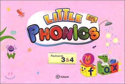 Little EFL Phonics 3 & 4 : Flash Cards