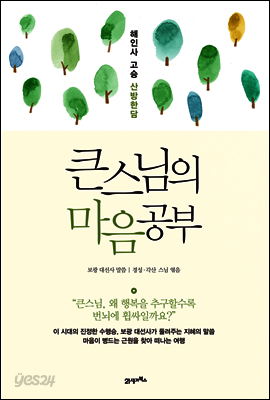 큰 스님의 마음공부