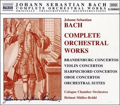 Helmut Muller-Bruhl :  ǰ  (Bach: Complete Orchestral Works)