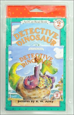 [I Can Read] Level 2-43 : Detective Dinosaur (Book & CD)