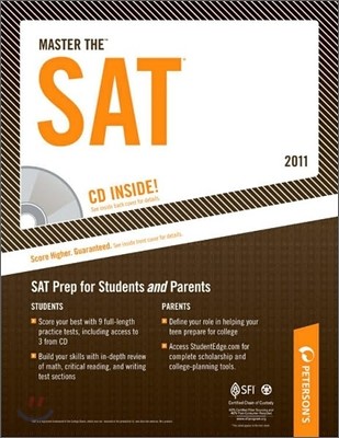 Master The SAT 2011 with CD-ROM