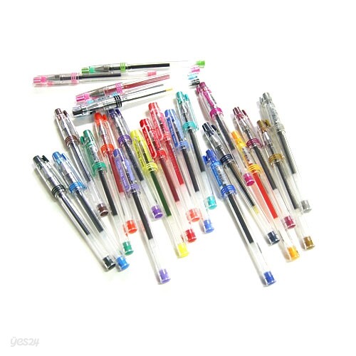 [알앤비]동아 파인테크 중성펜 0.25mm/0.3mm/0.4mm/0.5mm/ finetech / 홍당무