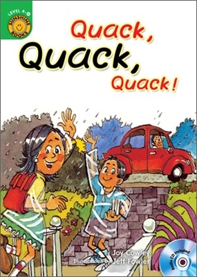 Sunshine Readers Level 4 : Quack, Quack, Quack (Book & Workbook Set)