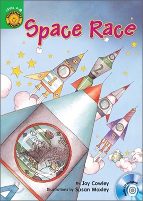 Sunshine Readers Level 4 : Space Race (Book & Workbook Set)