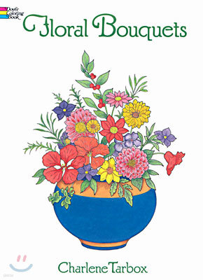 Floral Bouquets Coloring Book