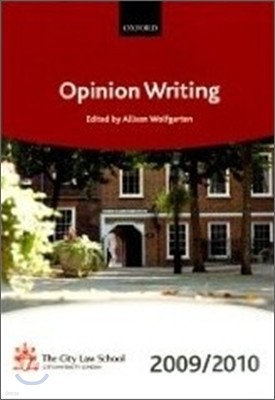 Opinion Writing 2009-2010