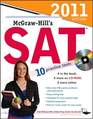 McGraw-Hill's SAT with CD-ROM, 2011 Edition