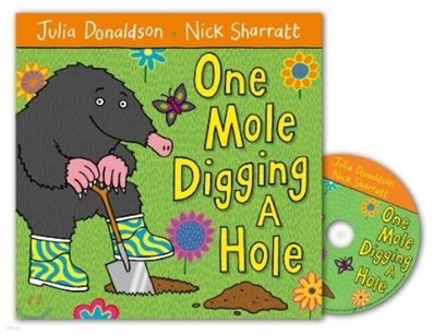 One Mole Digging a Hole (Book & CD)