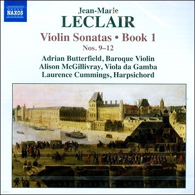 Adrian Butterfield 장-마리 르클레르: 바이올린 소나타 1권 - 9-12번 (Jean-Marie Leclair: Violin Sonatas Book 1 Nos.9-12)