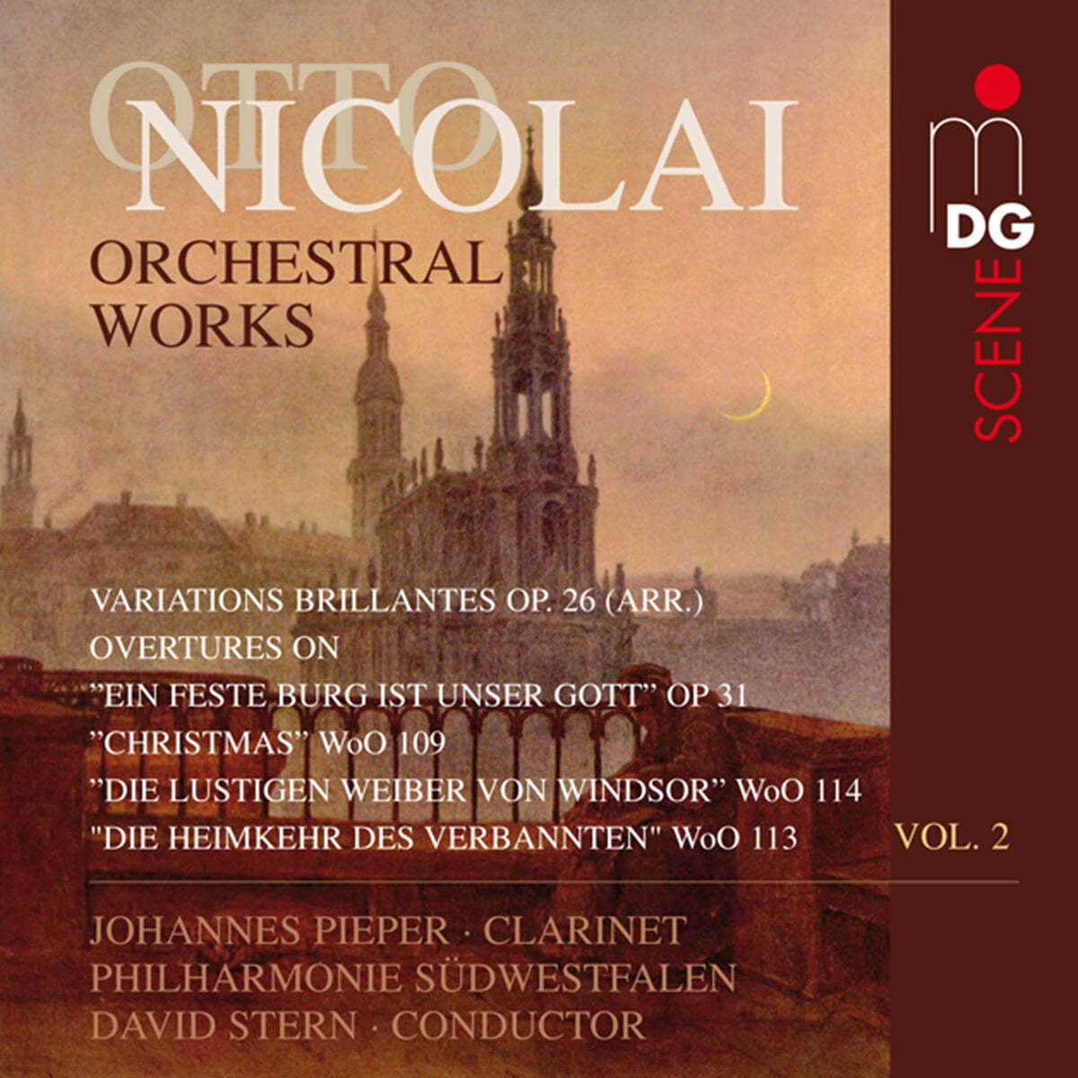 David Stern 오토 니콜라이: 관현악 작품집 2집 (Otto Nicolai: Orchestral Works Vol. 2)