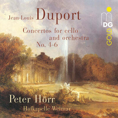 Peter Horr 쟝-루이 뒤포르: 첼로 협주곡 4-6번 (Jean-Louis Duport: Cello Concertos Nos. 4-6) 