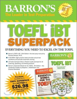 Barron's TOEFL iBT Superpack