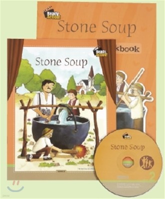 Ready Action Level 2 : Stone Soup (Drama Book + Workbook + CD)