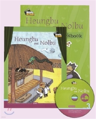 Ready Action Level 3 : Heungbu and Nolbu (Drama Book + Workbook + CD)
