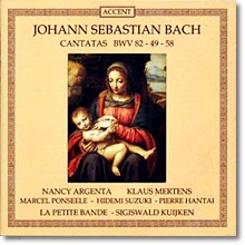 Sigiswald Kuijken : ĭŸŸ BWV 82, 49, 58 - ⽺Ʈ  (Bach: Cantatas)