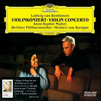 Anne-Sophie Mutter 베토벤: 바이올린 협주곡 - 안네-소피 무터, 카라얀