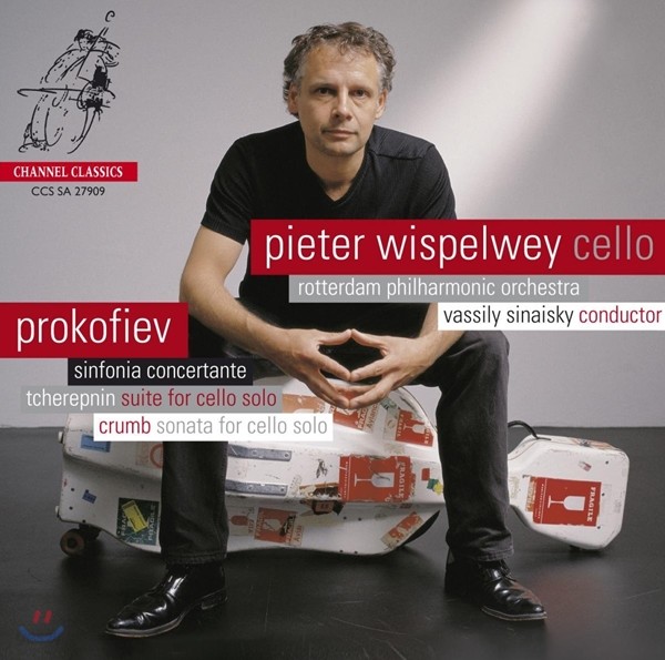 Pieter Wispelwey 프로코피에프: 신포니아 콘체르탄테 / 체레프닌: 무반주 첼로 모음곡 / 크럼 (Prokofiev: Sinfonia Concertante / Tcherepnin: Suite / Crumb: Sonata) 피터 비스펠베이
