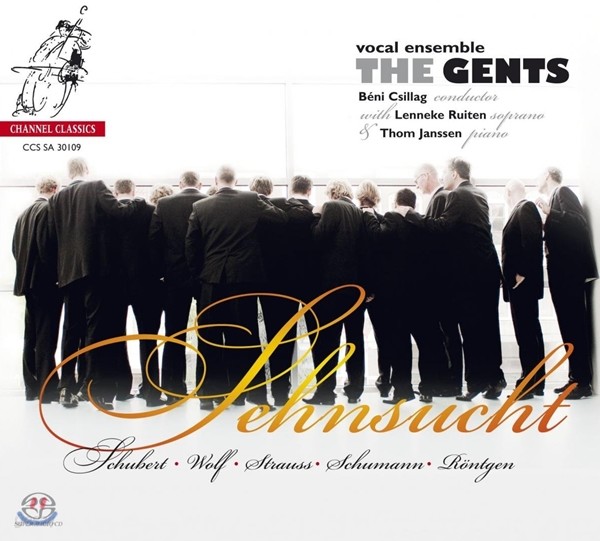 The Gents 독일 낭만주의 합창곡 - 슈베르트 / 볼프 / 슈트라우스 / 슈만 (Sehnsucht - Schubert / Wolf / R. Strauss / Schumann) 더 젠츠