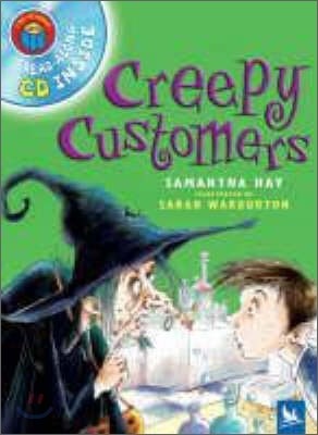 I Am Reading Book & CD : Creepy Customers